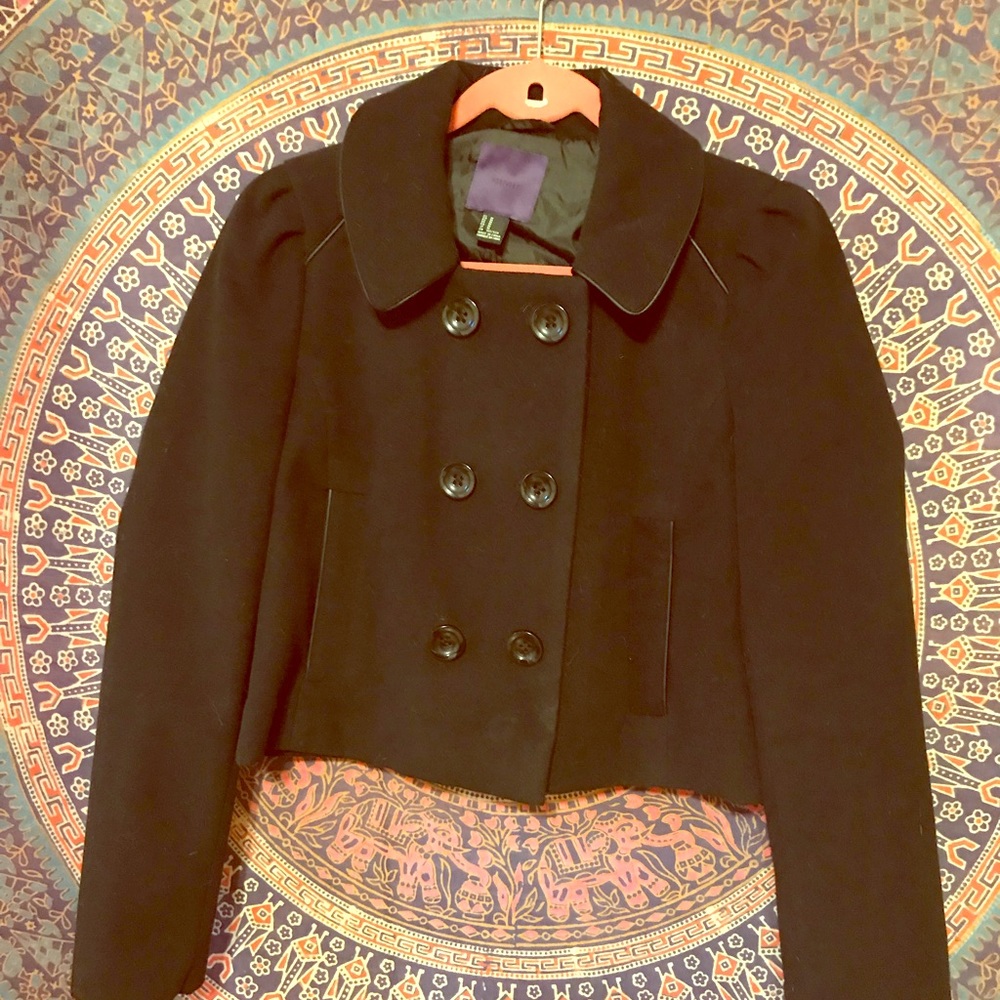 Crop Pea Coat